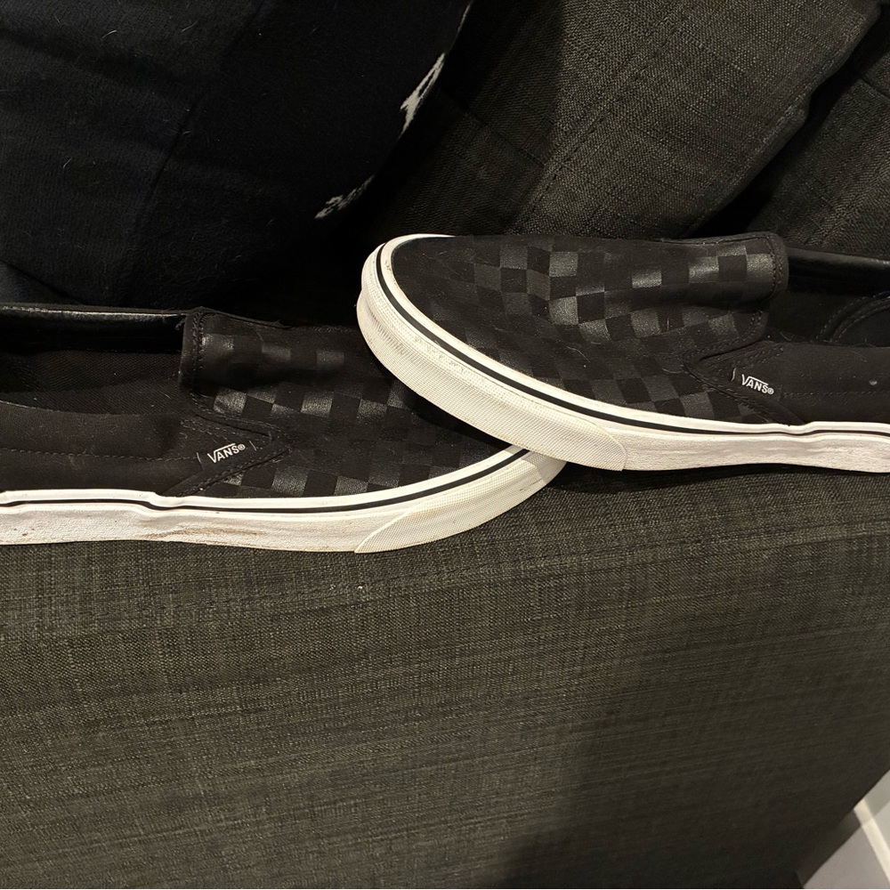 Vans Black and White Classic Sneakers